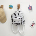 Bag Women's Bag 2024 New Backpack Dairy Cow Pattern Backpack Outdoor Travel Small Backpack Casual Backpack