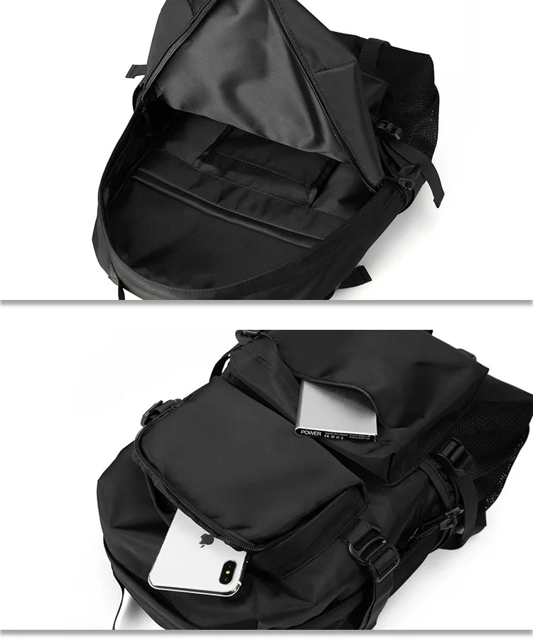 Men Backpack Man Schoolbag Travel Urban Backpacks Waterproof Techwear Oxford Cloth Male Laptop Rucksack Hiking Sport Bagpack