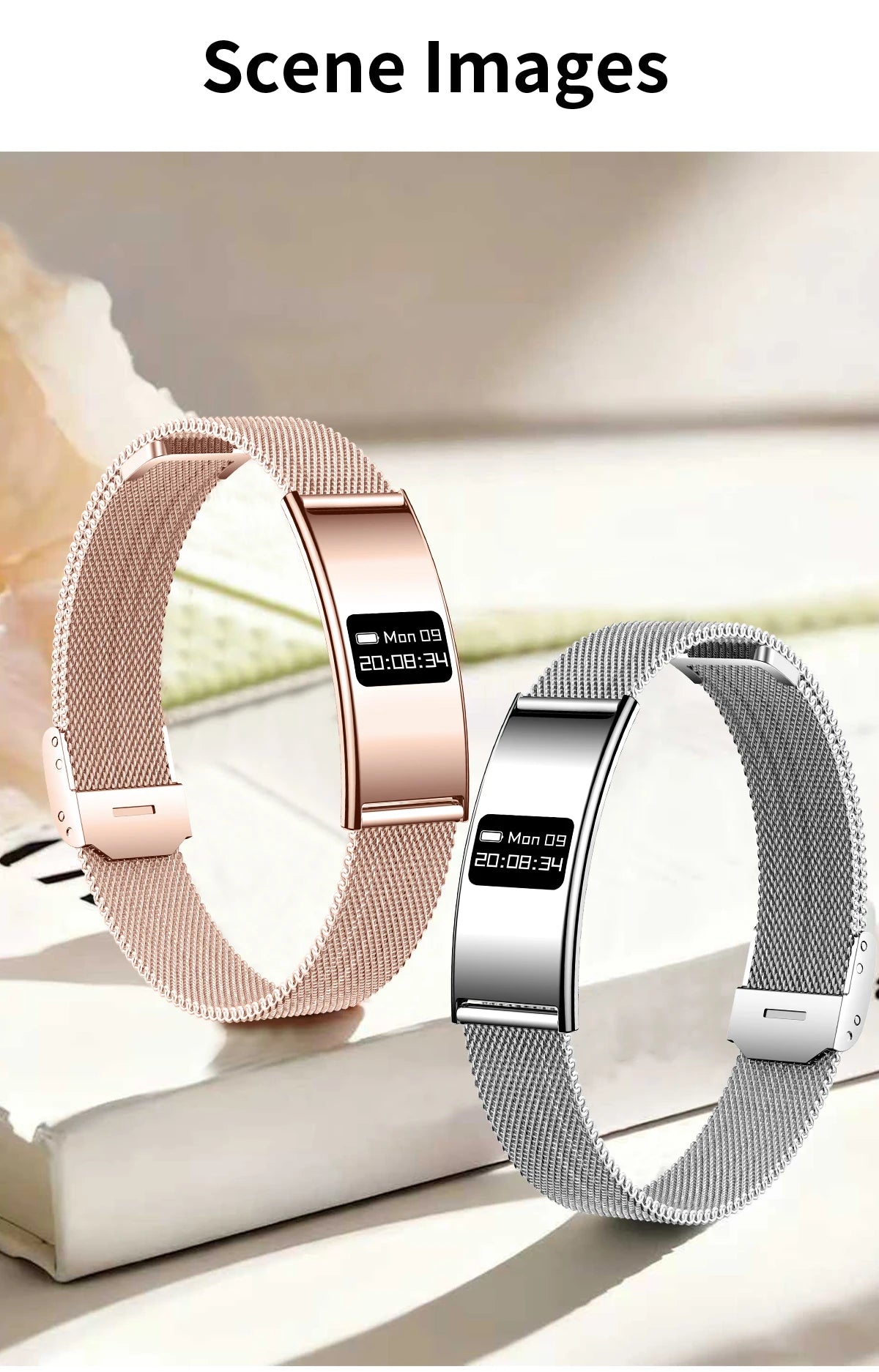 LIGE New 2.8mm Electronic Screen Smart Wristbands Heart Rate Blood Oxygen Monitor Smart Watch Waterproof Sports Fashion Bracelet