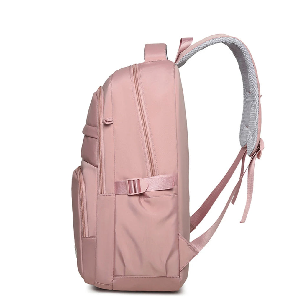 New Large-capacity College Students Lightweight Spine Bag, Outdoor Sports Travel Lovers Backpack, with Computer Pocket Inside