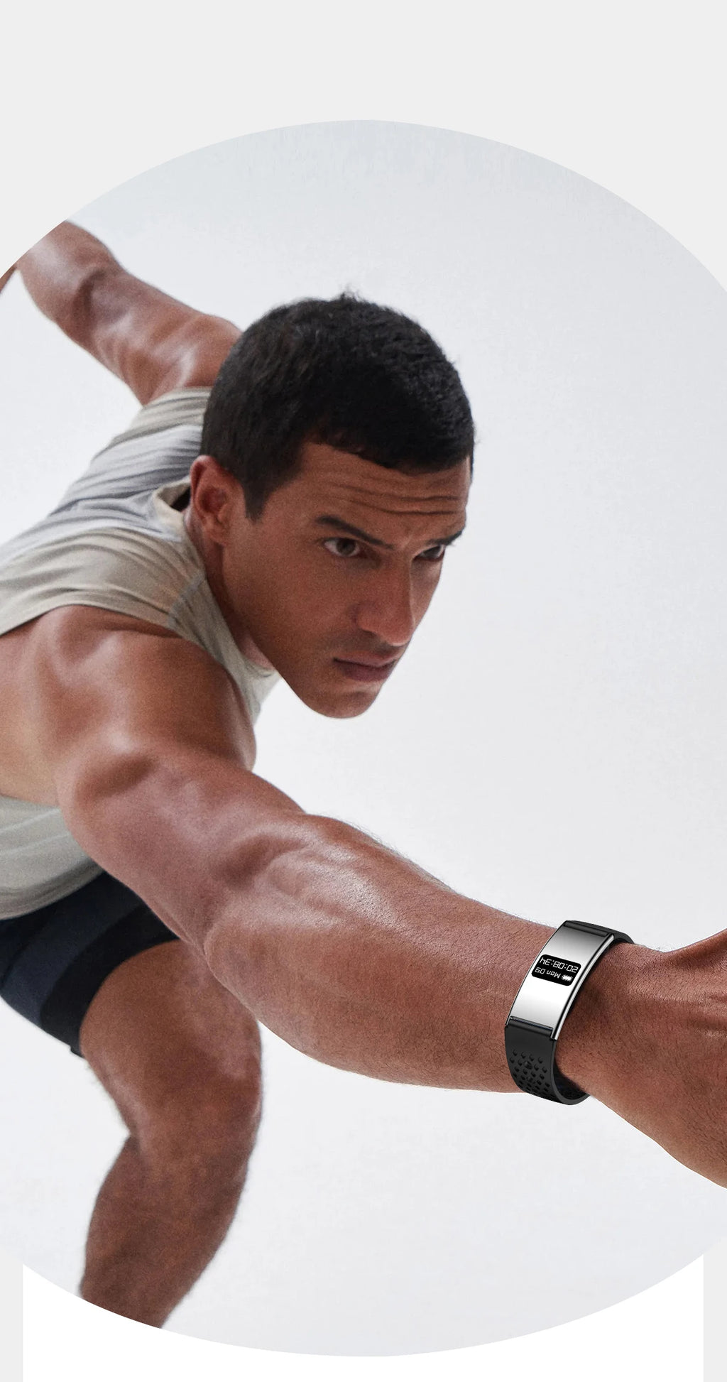 LIGE New 2.8mm Electronic Screen Smart Wristbands Heart Rate Blood Oxygen Monitor Smart Watch Waterproof Sports Fashion Bracelet