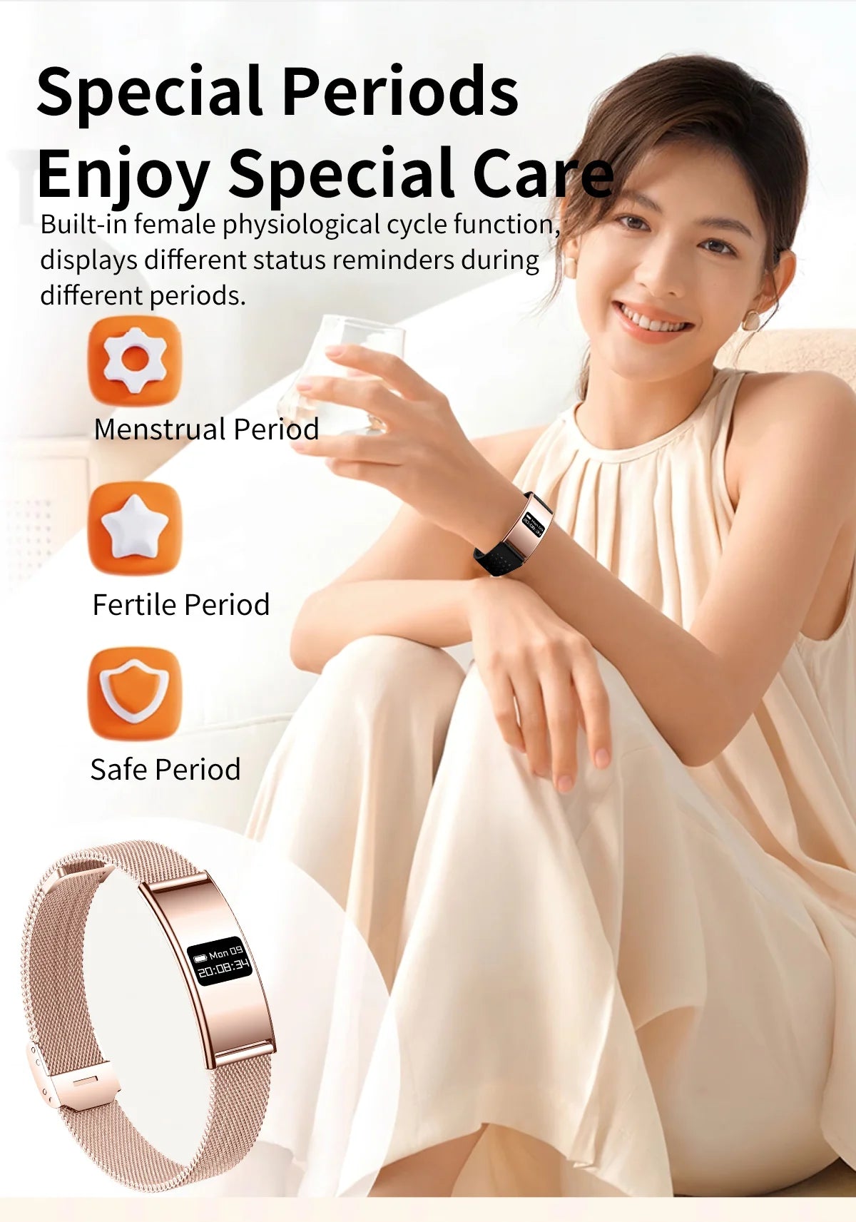 New Men Sports Smart Bracelet Heart Rate Fitness Tracker IPX8 Waterproof Smart Band Pedometer Call Reminder Smartwatches Women