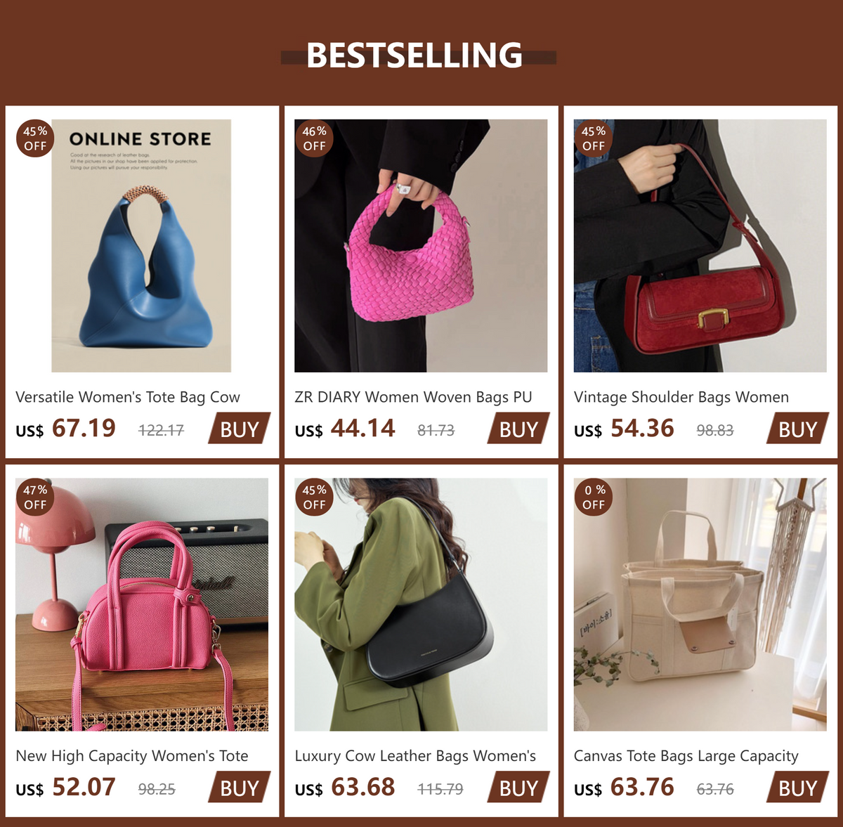ZR DIARY Handmade Woven Bag Women PU Leather Large Capacity Totes Fashion Shoulder Bag 224BZ9389-1