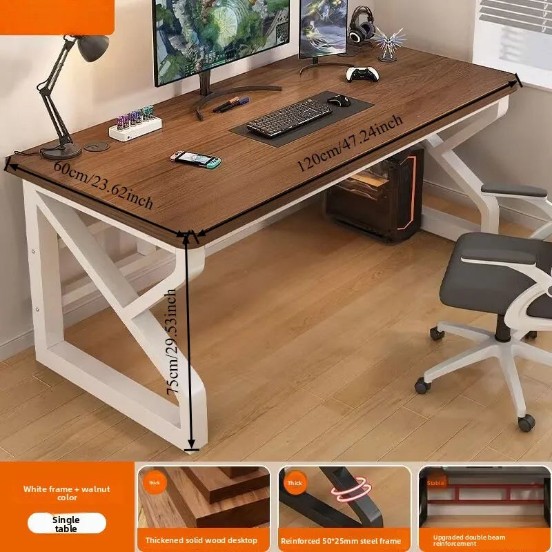 Computer Desk Furniture for Home Office Gaming Desk Workstation Study Desk with Multiple Size Options Modern Home Furniture