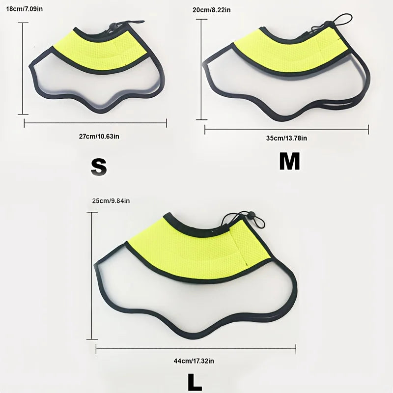 Pet Collar, Made of Both Soft and Hard Materials, Breathable, Anti-scratching and Anti-biting, Suitable for Both Cats and Dogs