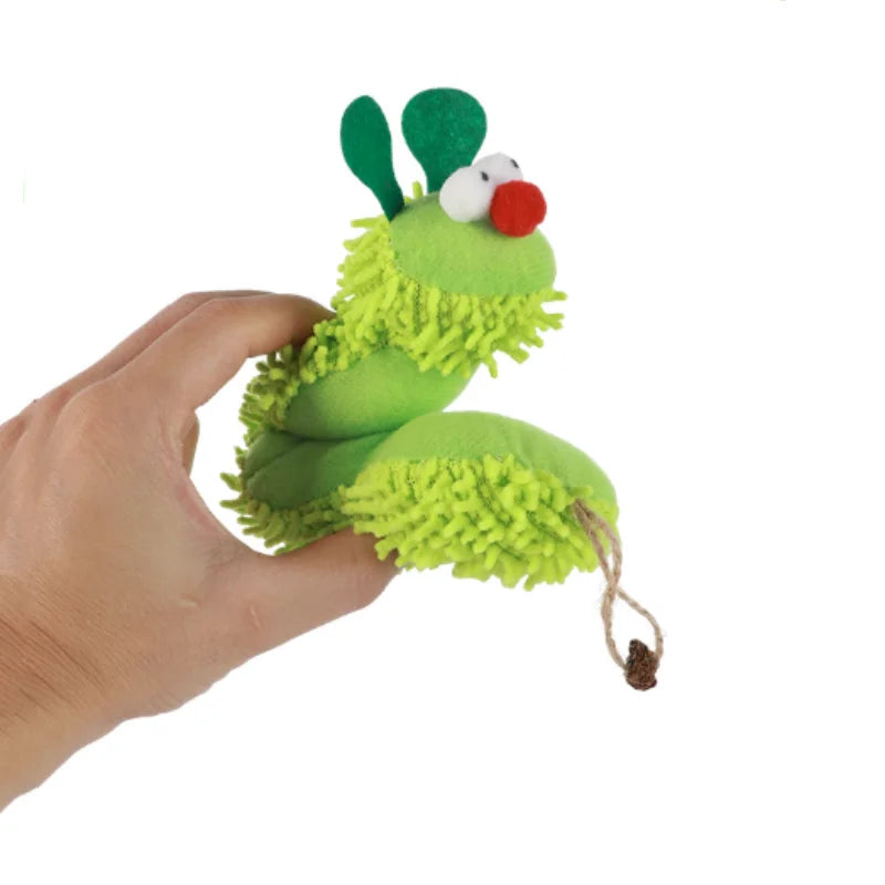 Pet Plush Cat Toy Self-Pleasure Amusing Boredom Relief Scratch Bite Resistant Small Animal Playtime Accessory