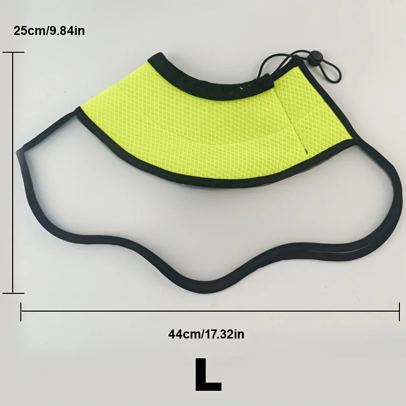 Pet Collar, Made of Both Soft and Hard Materials, Breathable, Anti-scratching and Anti-biting, Suitable for Both Cats and Dogs