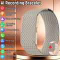 Heart Rate Monitor Smart Bracelet AI Recording 79 Languages 1GB Memory 160+ Modes IP67 Waterproof Sport Fitness Sports Band